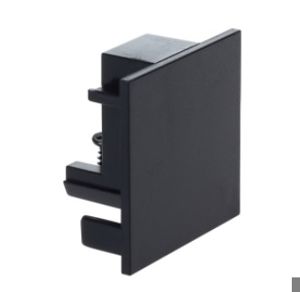 3 fase rail eindkap zwart