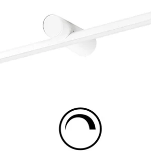 LED spiegelarmatuur Spigo 90 cm wit IP44 badkamer verlichting